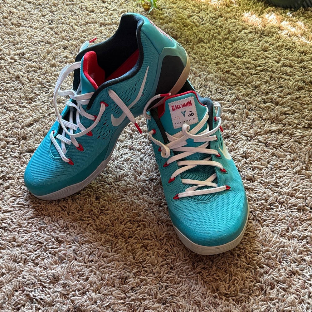 Nike Kobe Bryant Black Mamba 9 Em Dusty Cactus Sneakers